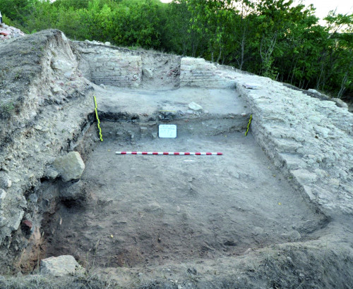 Fig. 1.1. Sectorul Curtina X – Fortificație (F).